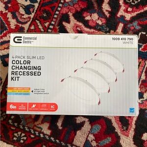 Commercial Electric Color Changing Recessed LED Kit